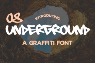 If you have ever searched for a graffiti font that actually reads well without sacrificing style, 08 Underground might be exactly what you have been missing. Created by typographer Johan Waldenstrom, this free decorative graffiti font brings a raw, masculine energy to any project while staying surprisingly legible. It is one of those rare typefaces that looks effortless on screen but carries enough character to make a real design statement.