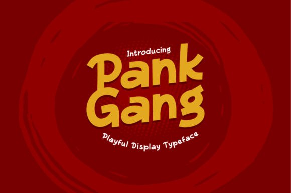 Pankgang Font – Bold Handwritten Typography for Creative Projects