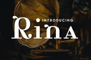 Rina Typeface: A Classic Serif Font for Timeless Designs